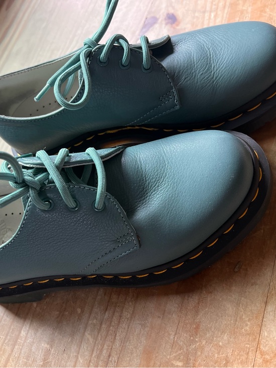 Dr. Martens Shoes - Dr. Martens Cream Leather Lace-Up Shoes